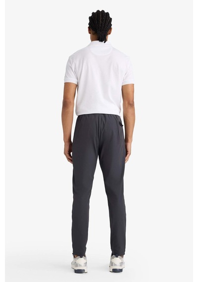 Defacto Defactofit Slim Fit Dar Kesim Çift Cepli Fermuarlı Paça Dokuma Jogger B2780ax25auar231 Antrasit