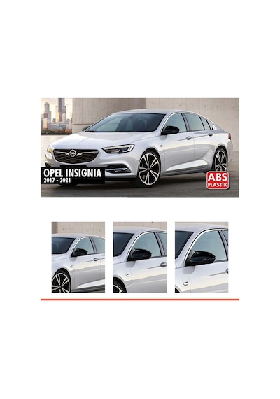 İnsignia B Batman Ayna Kapağı Piano Black / 2017 Ve Sonrası