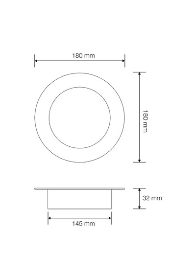 24w Sıva Altı Led Spot Aydınlatma, İç Mekan Led Spot Armatürü Alüminyum Kasa 6500k Beyaz Işık Rio Vl491024 Diğer