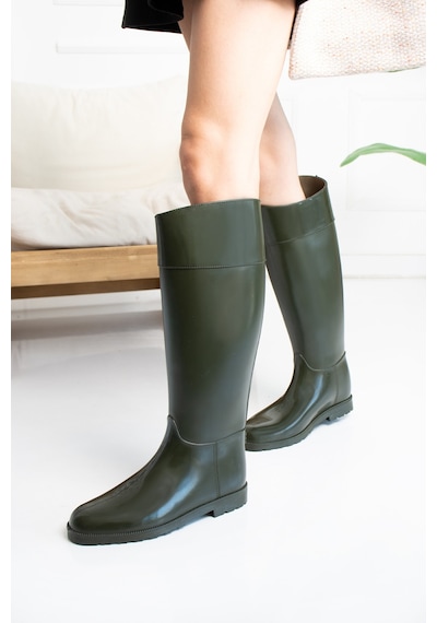 Wolk Shoes Kadın Yağmur Çizmesi Su Almaz Haki Renk Haki - 300256697 Haki