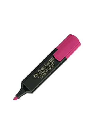 Faber Castell Fosforlu Kalem Pembe 1546 Pembe