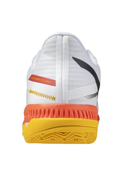 Mizuno Wave Exceed Court Cc Erkek Tenis Ayakkabısı Beyaz / Turuncu Çok Renkli