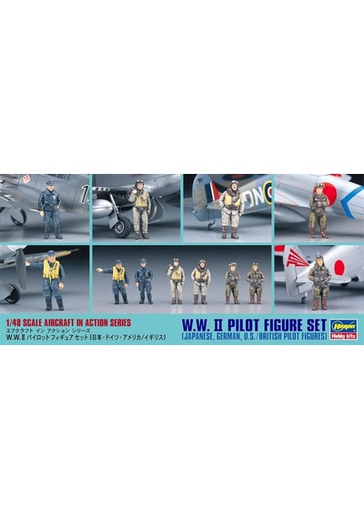 1/48 Ww Iı Pilot Figür Maketi, Hasegawa 36007