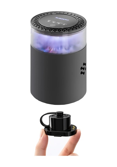 Exenar - Siyah - Yedek Koku Kartuşu Araç İçi Aroma Difüzörü Exenar Subzero Hm15 Harvox Torima Tcf-01 Uyumlu 001