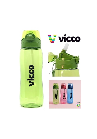 Vicco Su Matarası Kilit Kapak Trian Darbeye Isıya Dayanıklı Yeşil