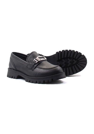 Fast Step Hakiki Deri Kız Çocuk Casual Ayakkabı 612fa855 001