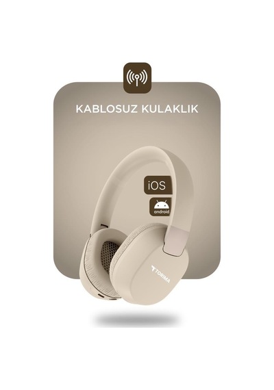 Torima HD50 Bluetooth Kulaklık Kulak Üstü Kablosuz Kulaklık