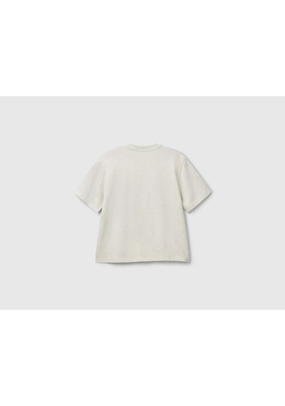 Mayoral Benetton Erkek Çocuk Slogan Baskılı T-shirt Çok Renkli