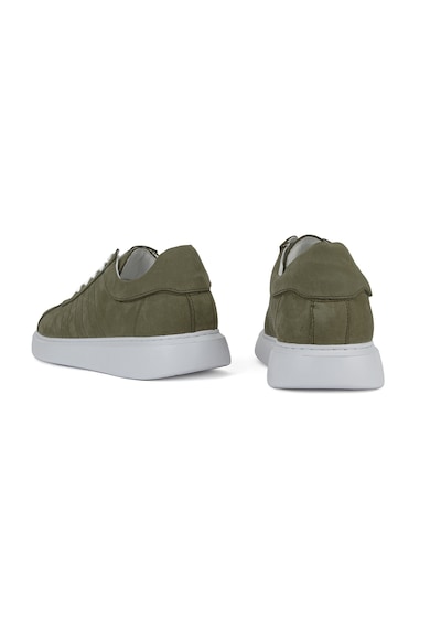 Ziya, Erkek Hakiki Deri Sneaker 1611066z2880 Haki 1611066z2880 610