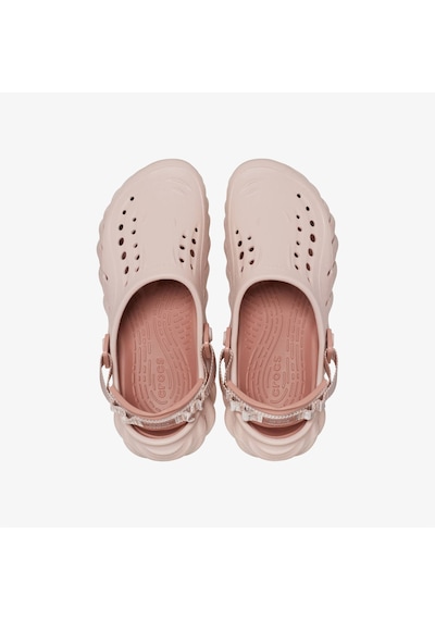 Crocs Echo Kadın Pembe Terlik Düz 207937 PEMBE Pembe
