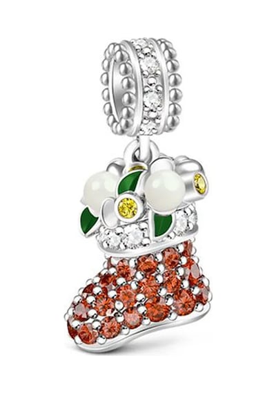 Fubena Taşlı Patik Sallantılı Charm