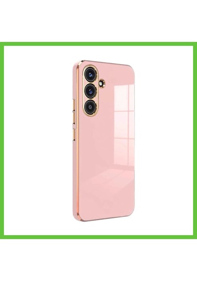 Bezos Samsung Galaxy A24 4g Uyumlu Kılıf Volet Silikon - Pembe Dmc