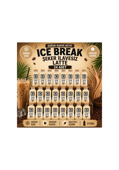 İce Break Şekersiz Soğuk Kahve 24 Adet Diğer