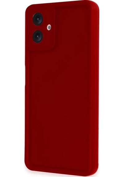 Newface Samsung Galaxy A06 Kılıf Viera Silikon - Kırmızı