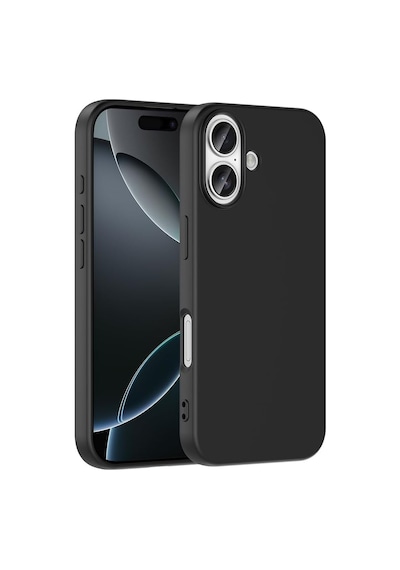 Spia Apple İphone 17 İle Uyumlu Kılıf Siyah Lansman Kapak  Apple İphone 17 İle Uyumlu, Siyah 50 x 22