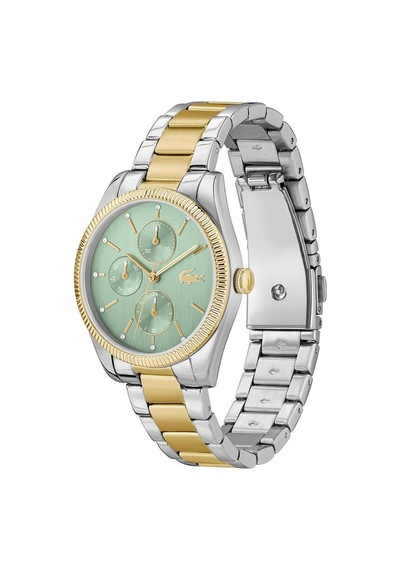 Lacoste 2001364 Quartz Çelik Altın/gri Yeşil Kadran 36 Mm Kadın Kol Saati