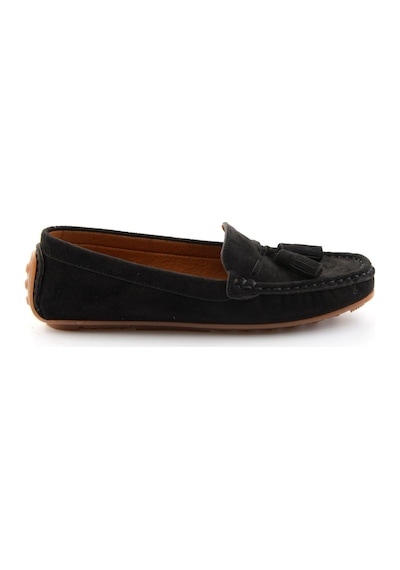 Bambi Siyah Kadın Loafer Ayakkabı K01309000672 Siyah