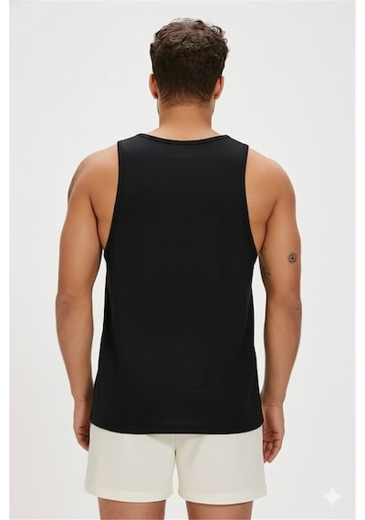 Bad Bear Man Nıght Cefalu Tank Top 26.01.23.001-c01 Siyah