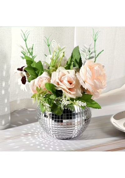 River World Silver 30 Cm X 30 Cm Lik Kendinden Yapışkanlı Cam Mozaşk Kare Aynalı Dekor Panel