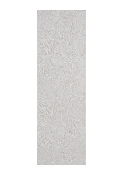 Badelya Home Krem Ekru Pamuk Taban Modern Dama Desen Özel Ölçü Salon Koridor Çocuk Antre Oturma Odası Halı Yolluk A.krem