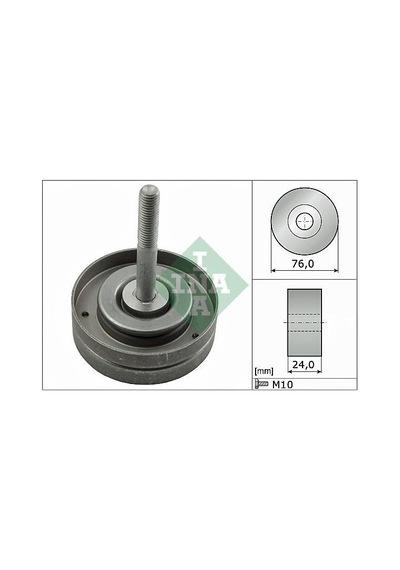 INA 532050010 V KAYIS GERGI RULMANI POLO 10- 1.2 3 SILINDIR CIVAT