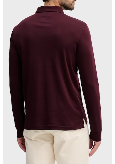 Tommy Hilfiger Erkek Polo Yaka T Shirt Mw0mw37317 Vlp Bordo Bordo