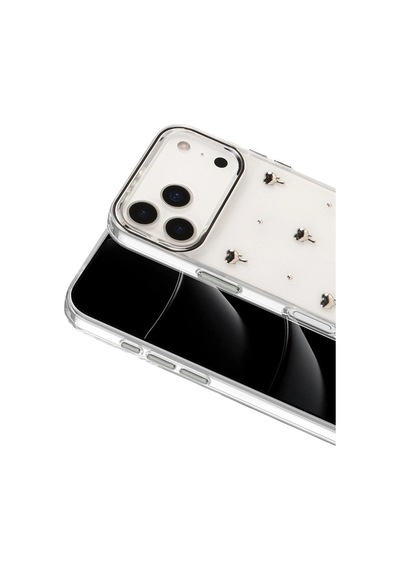 Apple iPhone Uyumlu  17 Pro Fiyonk Desenli Kapak - Desen 1 Diğer