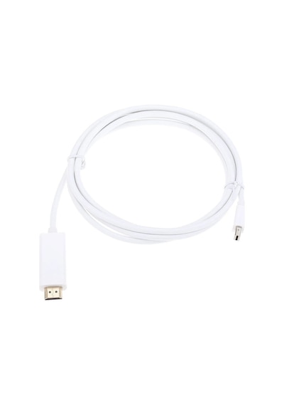 AoGo Mini Displayport to Hdmi Kablo Mini Dp İn HDMI Out Thunderbolt Mini Display Hdmi 1.8 M