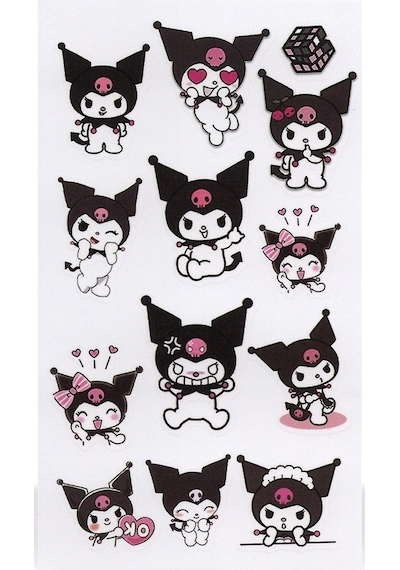 Kuromi Mini Boy Geçici Dövme Kuromi Dövmesi Tattoo