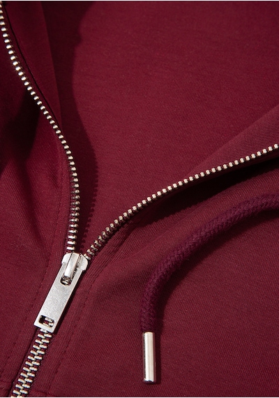 Mavi - Kapüşonlu Bordo İnterlok Sweatshirt 1s10424-70394 Bordo