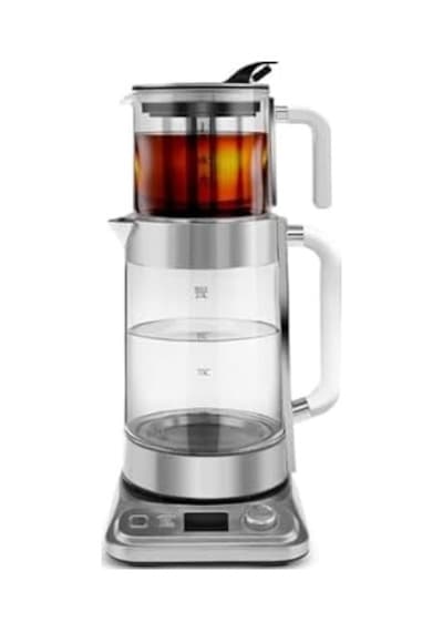 Refika'dan Xl Cam Çay Makinesi Chrome