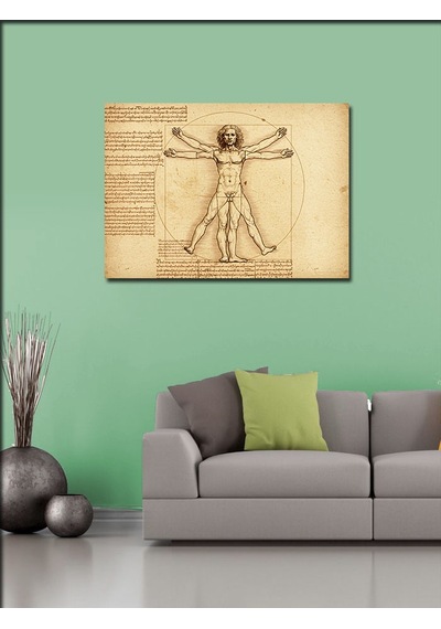 Kanvas Tablo Da Vinci'nin Adamı