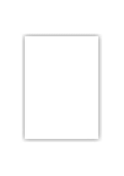 100 Adet 50x70 Beyaz Fon Kartonu 160 Gram