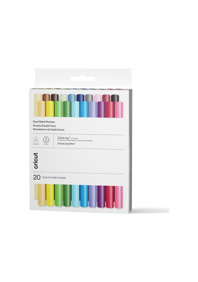 Cricut 2011825 Joy Çift Uçlu 0.4 Mm-1.0mm Marker Ultımate 20li