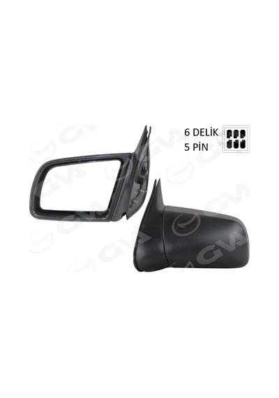 Gva Dış Dikiz Aynası Elektrikli Isıtmalı Sol Vectra A 88 95 Gva 1090303 1426373 90510431