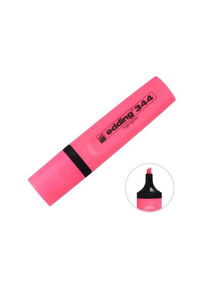 Edding Fosforlu Kalem 344 Pembe