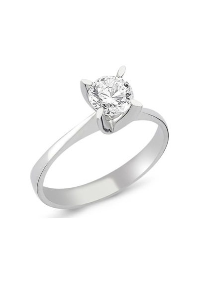 Altın Tektaş Yüzük 2.86 Gram 14 Ayar Altın