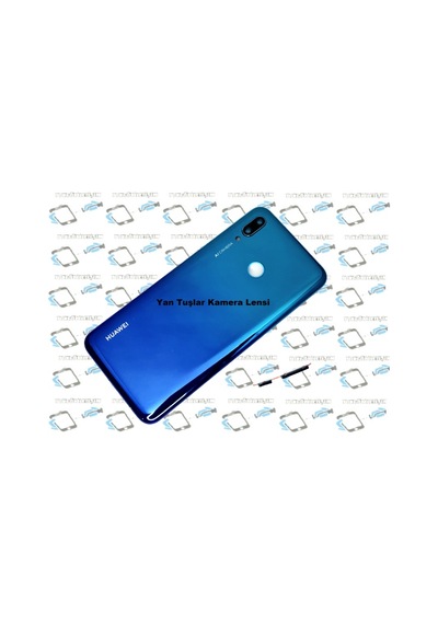 Tkgz - P Smart 2019 Kasa Arka Pil Kapağı MAVİ