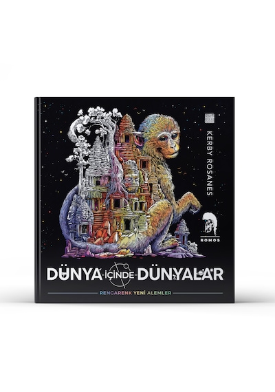 Dünya İçinde Dünyalar - Kerby Rosanes Yetişkinler İçin Mandala