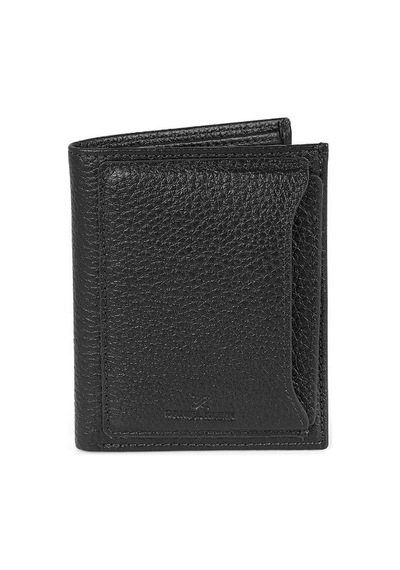 Daniel Klein Dkl1353-1 Gerçek Deriden Üretilme Siyah Erkek Cüzdan&kartlık Siyah