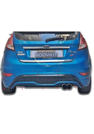 Fiesta St Arka Tampon Eki - Plastik - Boyasız