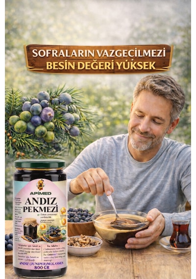 Andız Pekmezi 800 Gr - %100 Doğal Katkısız Saf Öz - Akciğer Dostu