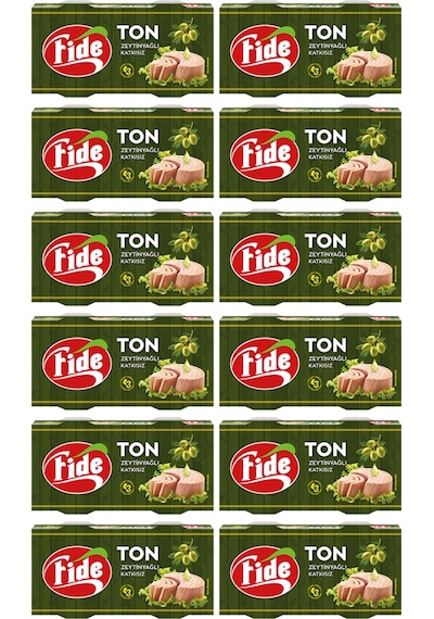Fide Zeytinyağlı Ton Balığı 24 x 160 G