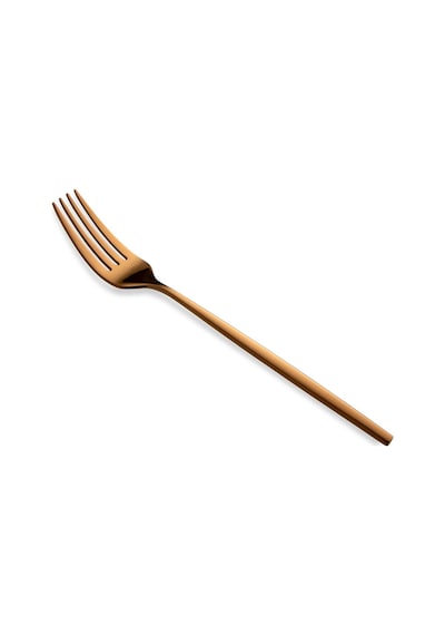 Jumbo 5900 Infinity Titanyum Bronz 12 Kişilik 84 Parça Çatal Kaşık Bıçak Takımı Titanyum Bronz