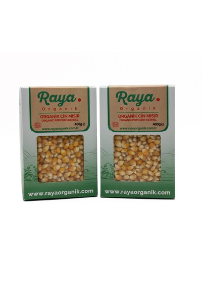 Organik Cin Mısır 2 Li Set 400 G X 2