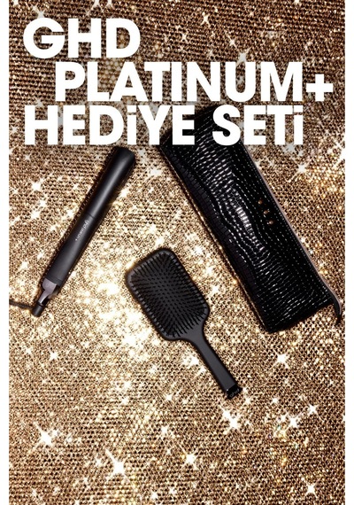 Platinum+ Profesyonel Saç Düzleştirici Hediye Seti (Tarak + Isıya Dayanıklı Kılıf)