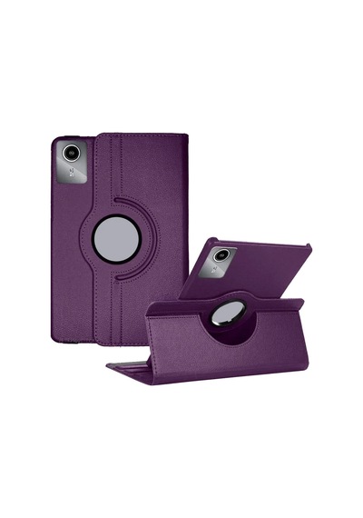 Tab M11 Tb330fu 360 Tablet Deri Kılıf - Mürdüm