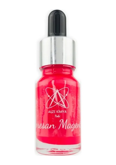 Floresan Magenta Parlak Sıvı Mum Boyası 20 Ml
