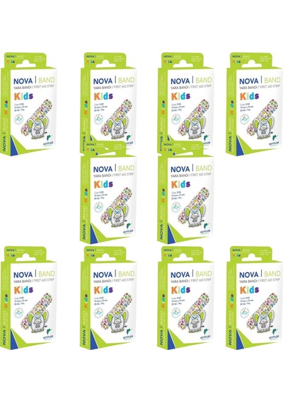 Nova Band Kids Yara Bandı 10 x 20 Adet