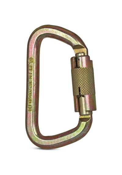 Yoke Çelik Karabina Sarı Galvaniz N-268g-26560